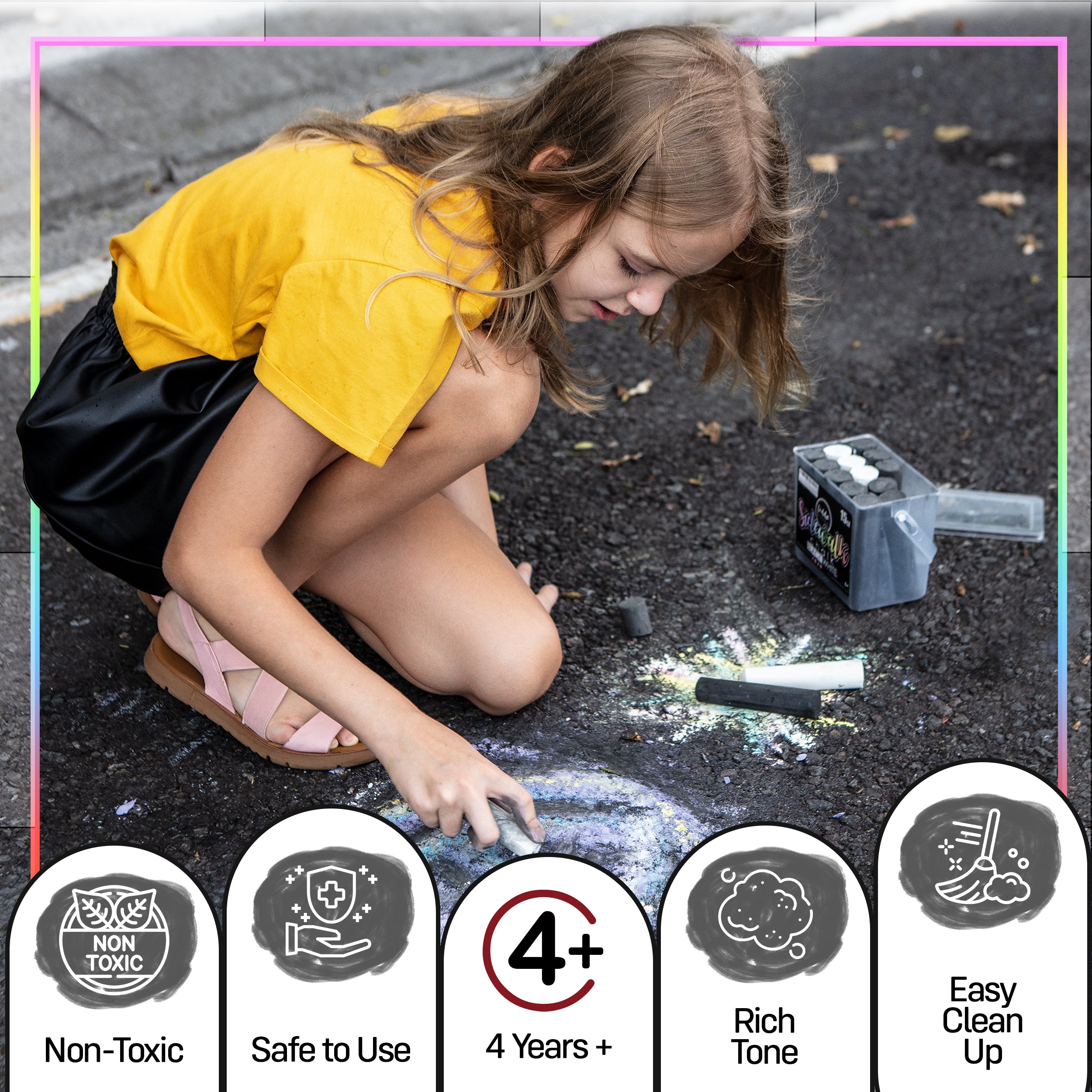Loddie Doddie sidewalk chalk