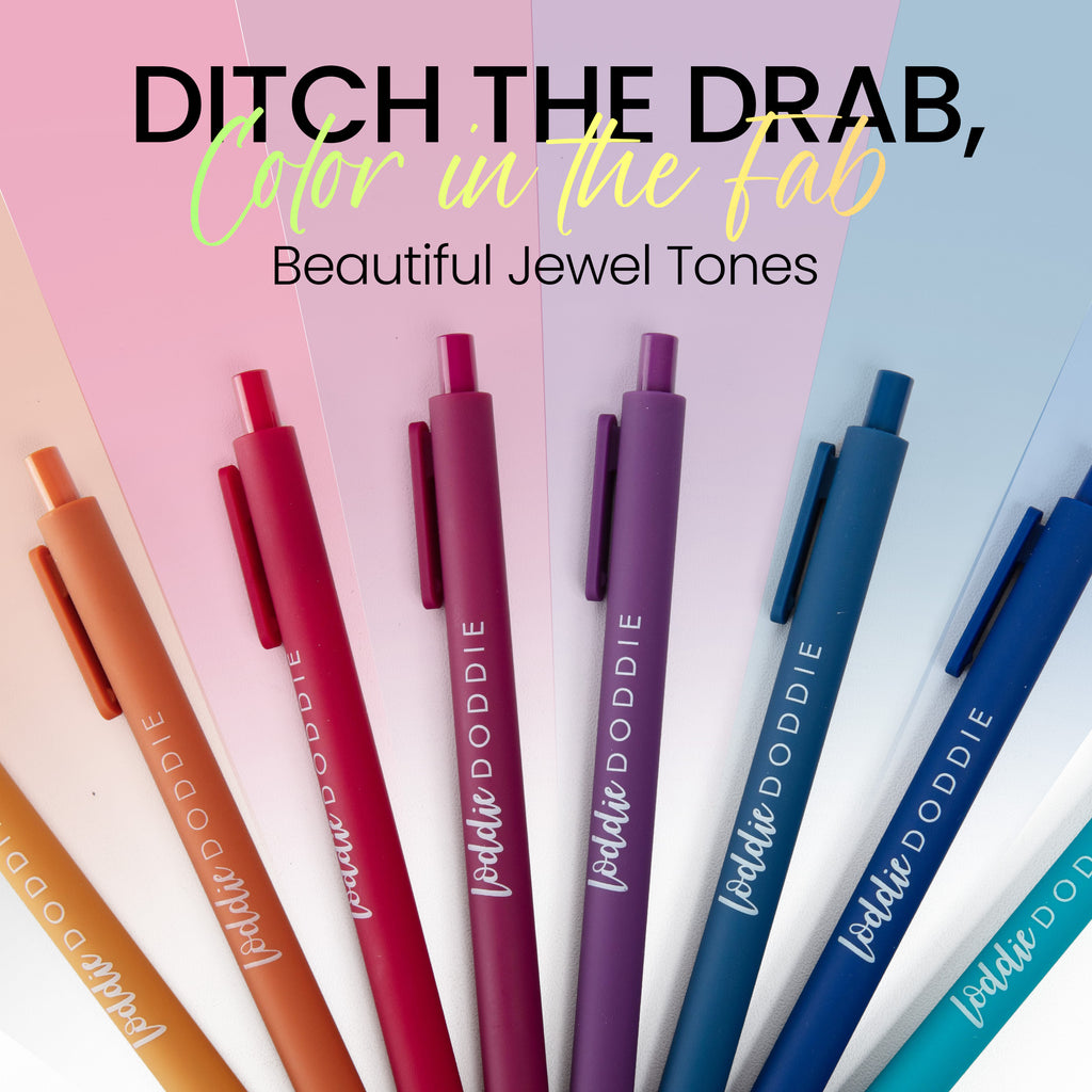 Gel pens