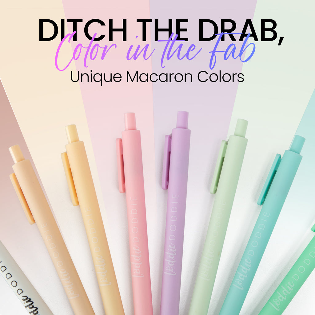8-count macaron gel pens