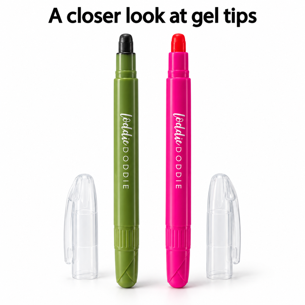 Loddie Doddie Gel Highlighters, Assorted Colors, Color-Coded Barrels, 10 Pack