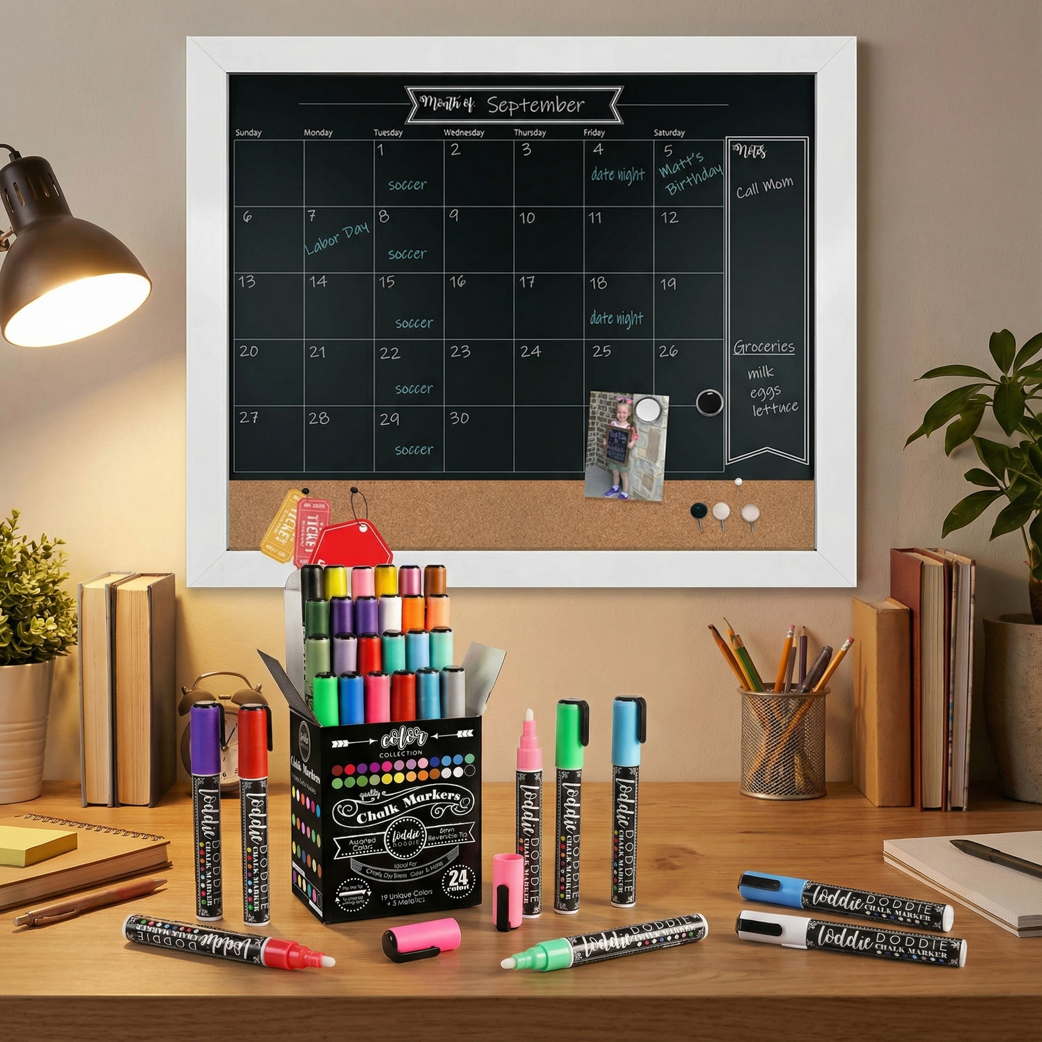 Loddie Doddie calendar / planner board