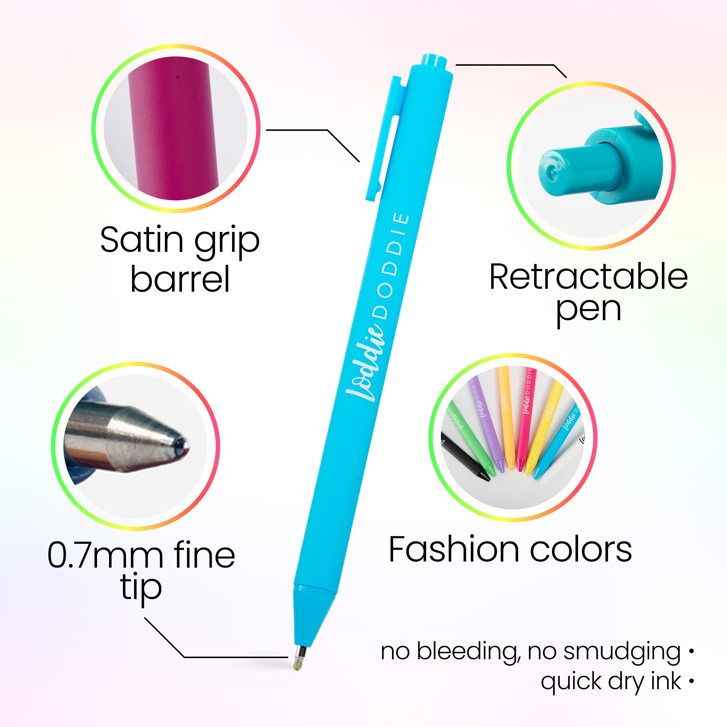 Loddie Doddie gel pens — Vivid