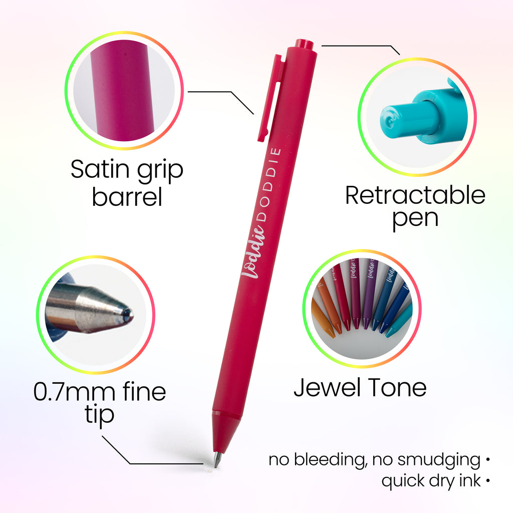 Gel pens for journaling, note-taking & coloring