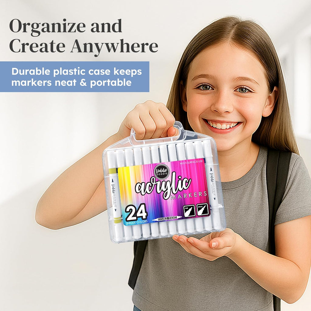 Acrylic paint markers