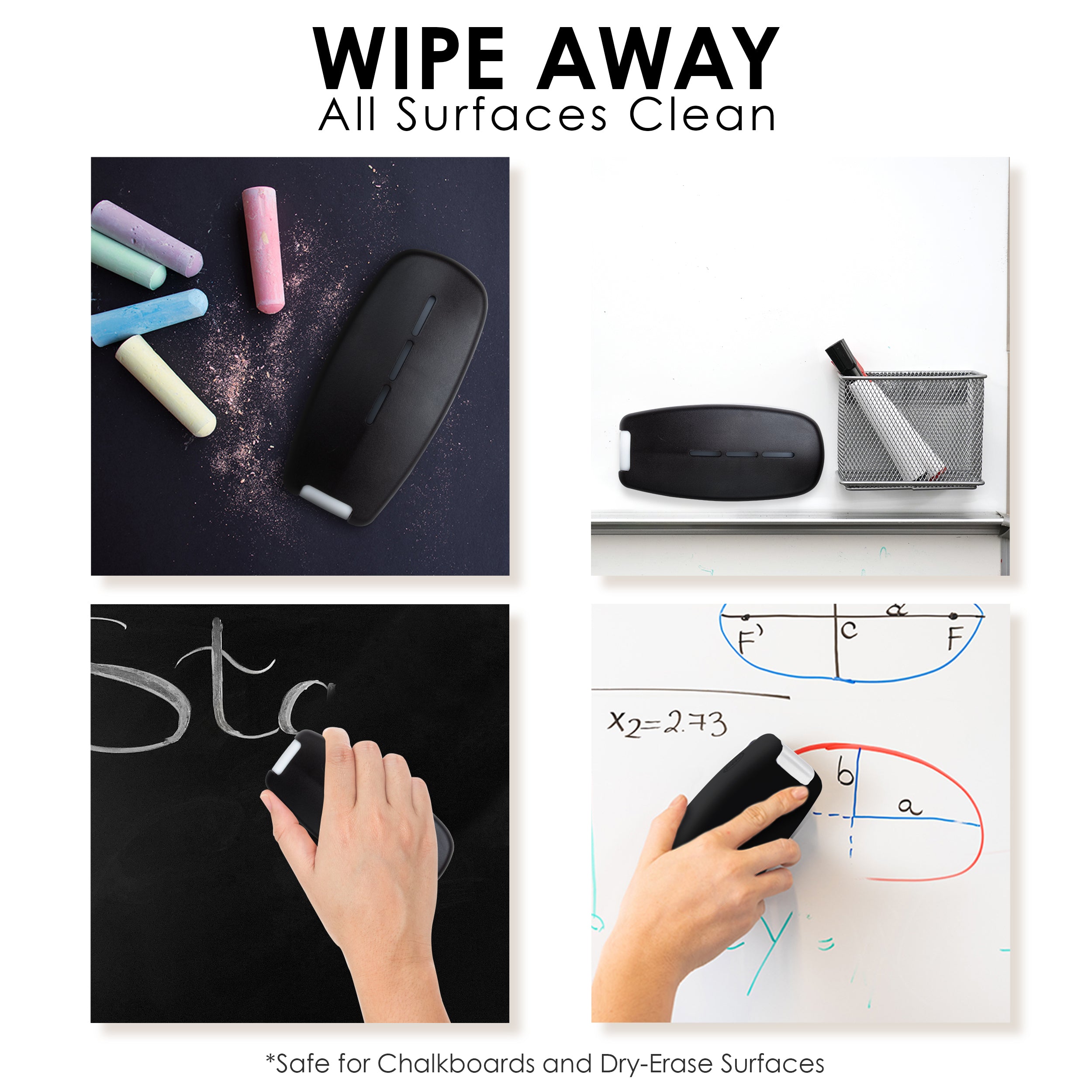 Black board cleaning kit