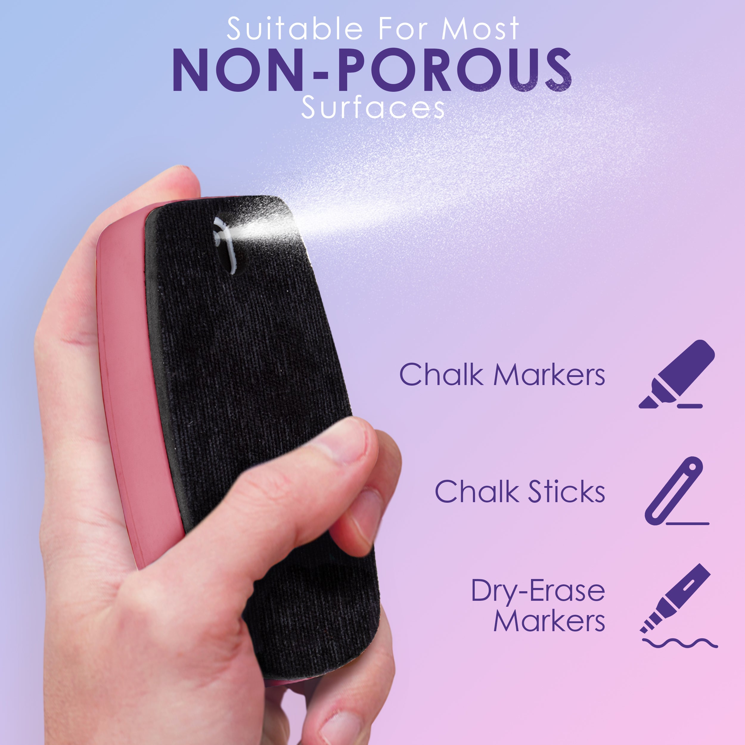 Magnetic board cleaning kit