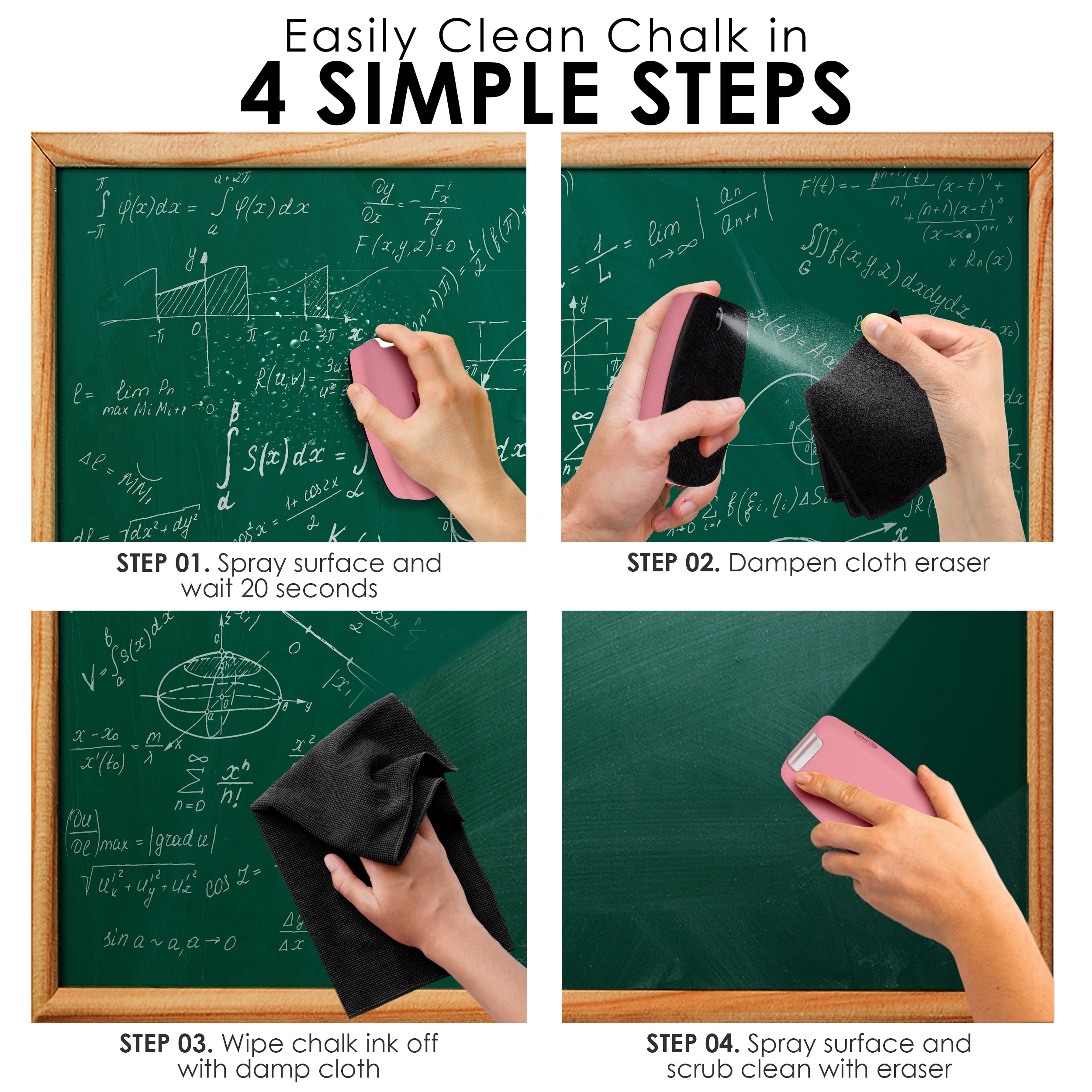 Blush board cleaning kit