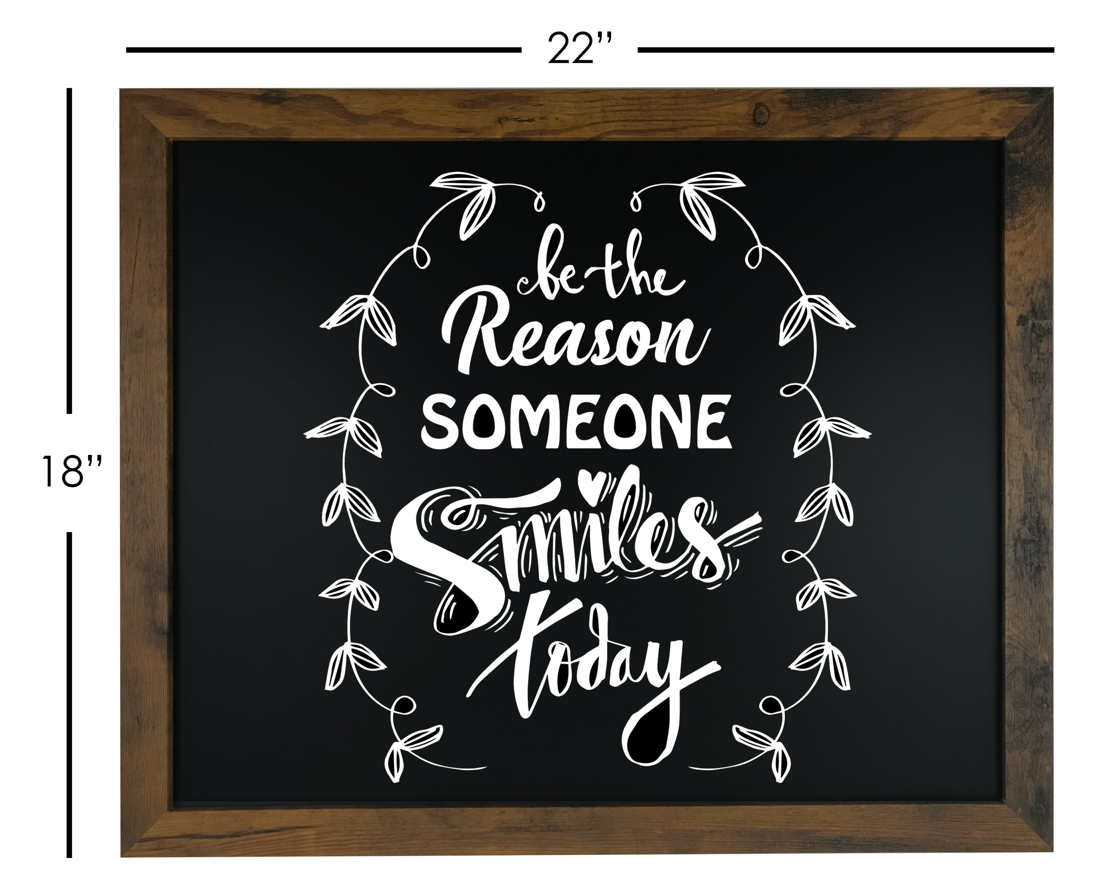 18x22 Rustic magnetic chalkboard