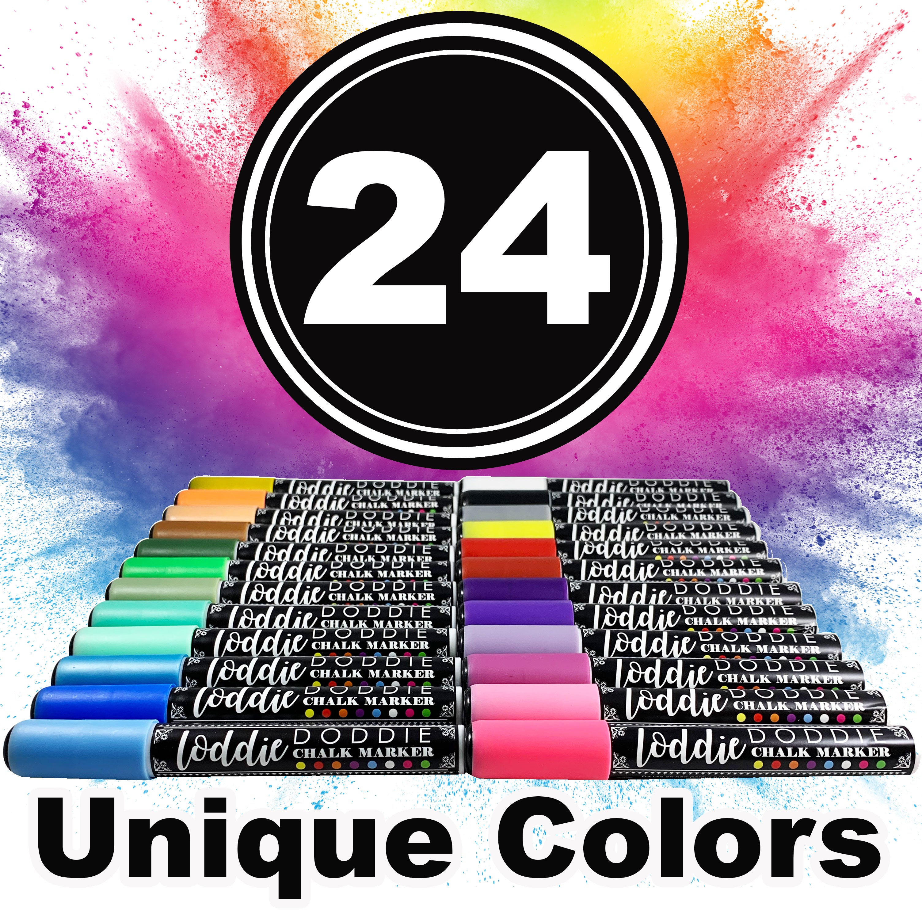 Loddie Doddie chalk markers — chalkboards, signs, glass & windows