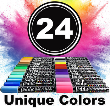Loddie Doddie chalk markers — chalkboards, signs, glass & windows