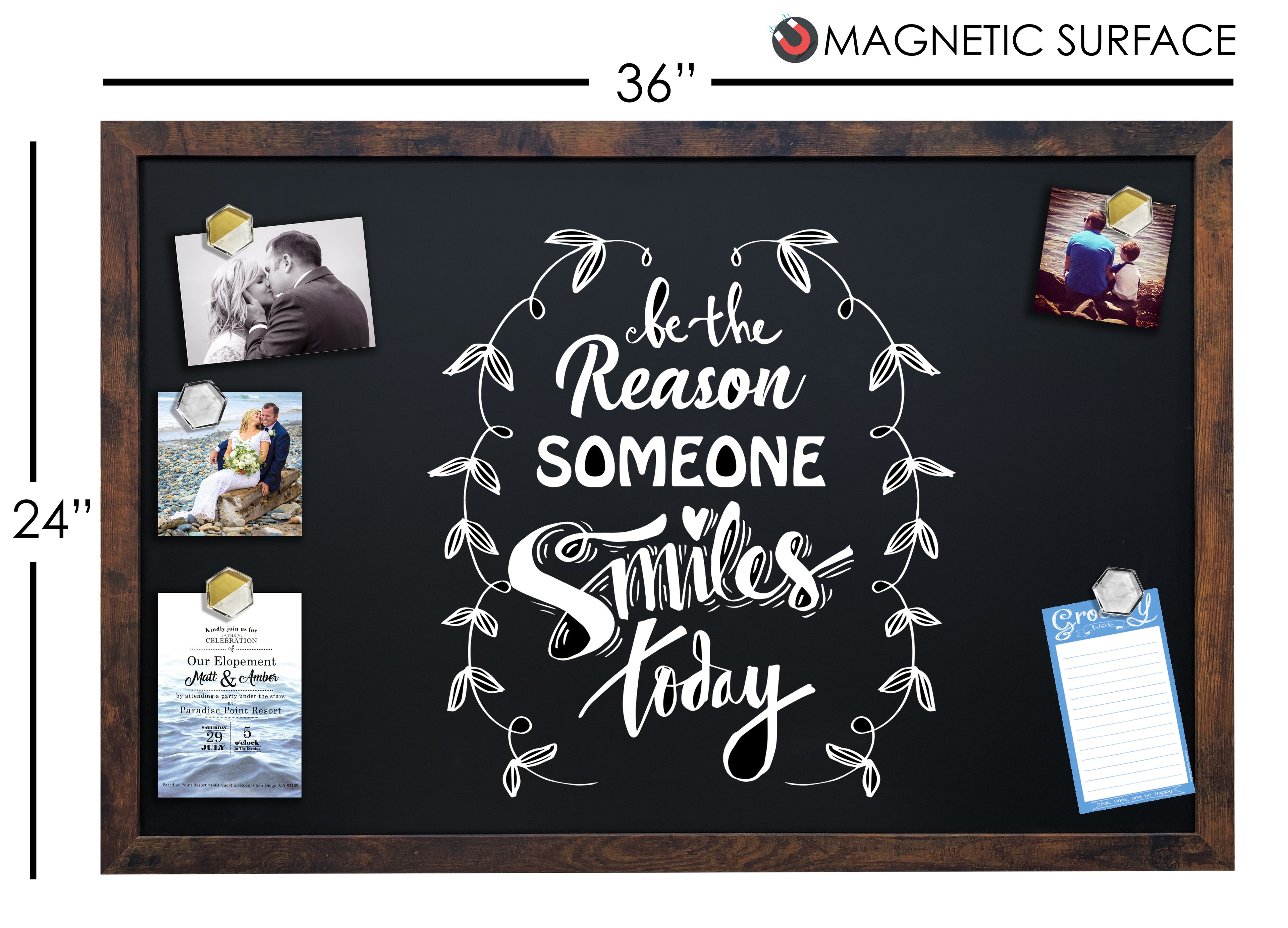 Loddie Doddie magnetic chalkboard