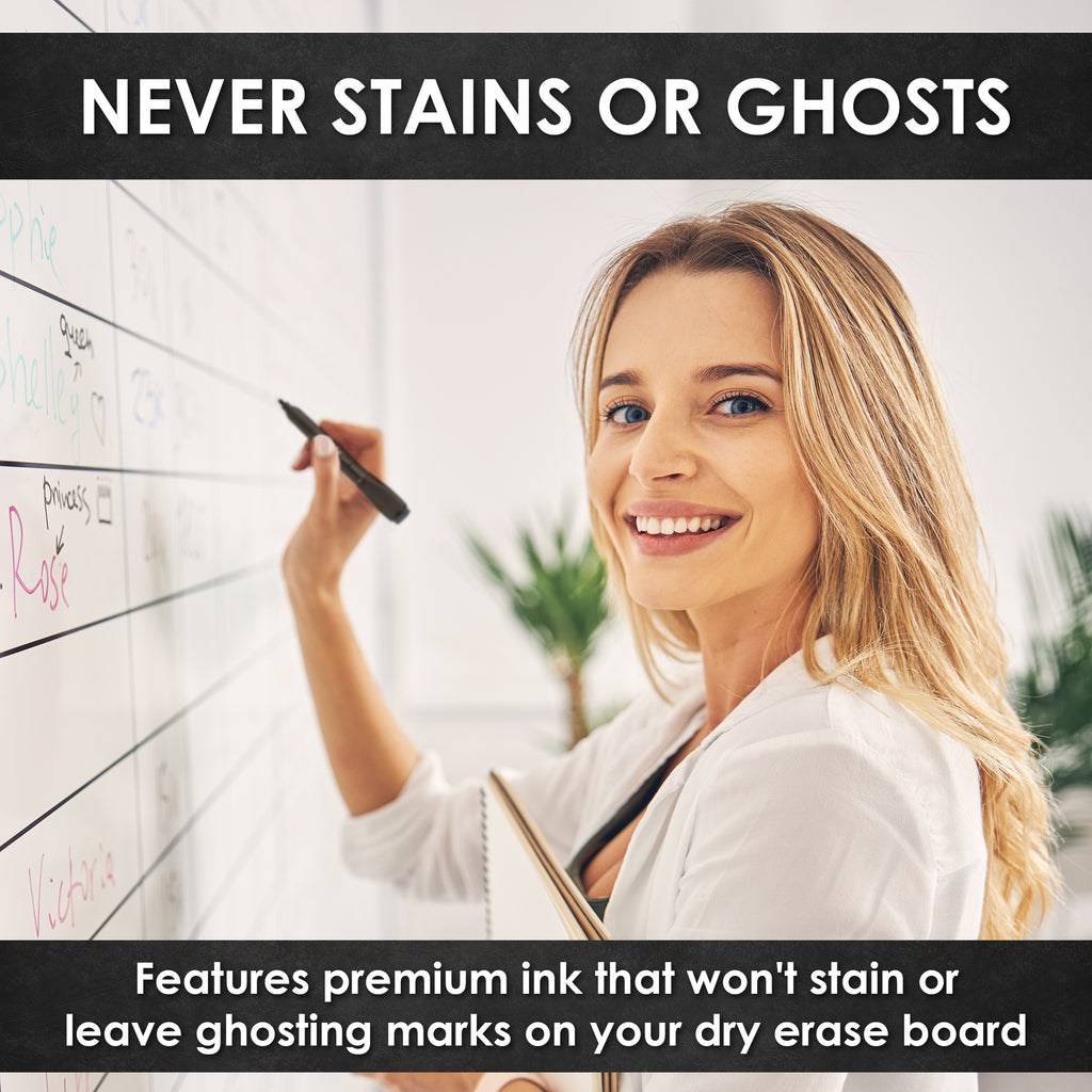 Magnetic dry erase markers