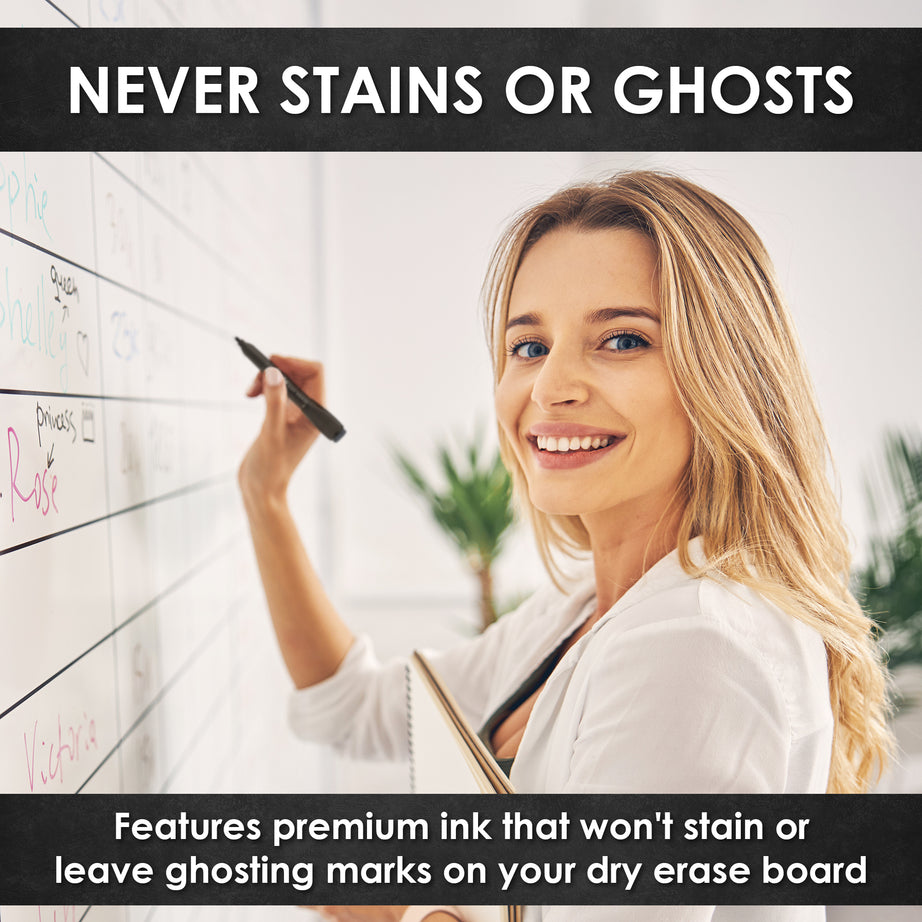 Magnetic dry erase markers
