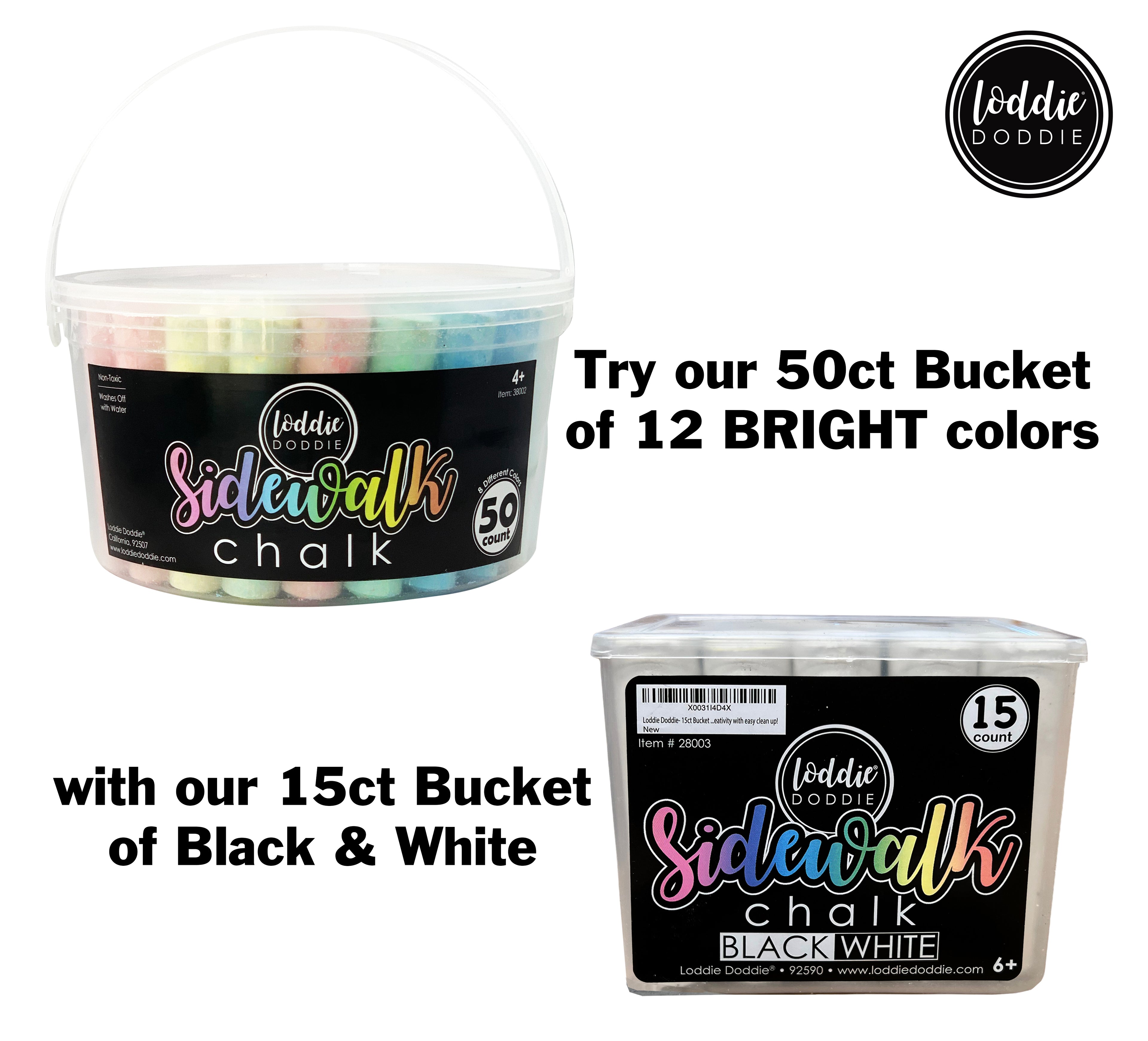 Loddie Doddie sidewalk chalk — Chalk