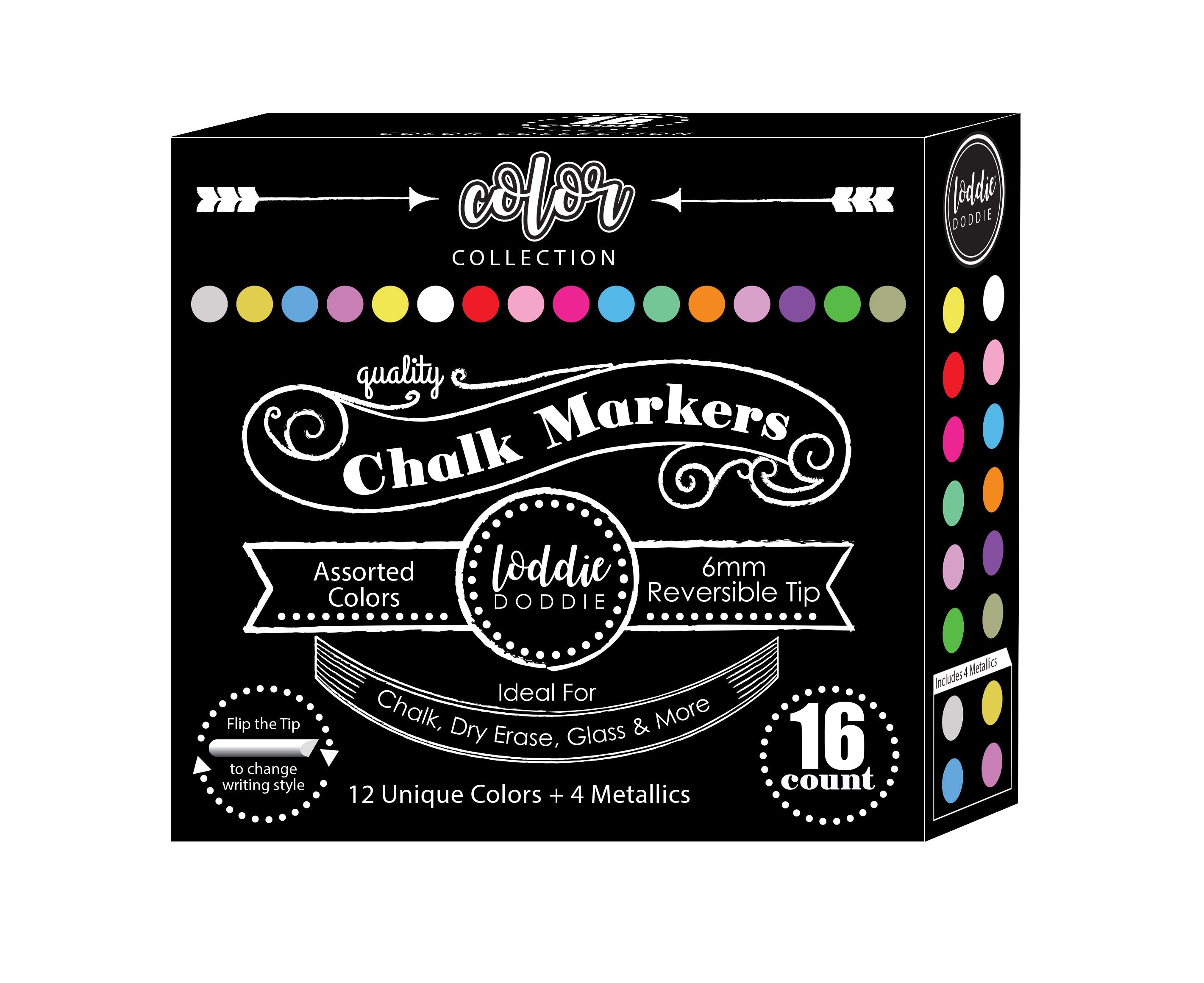 16ct Chalk Markers- Artists Assortment (10)