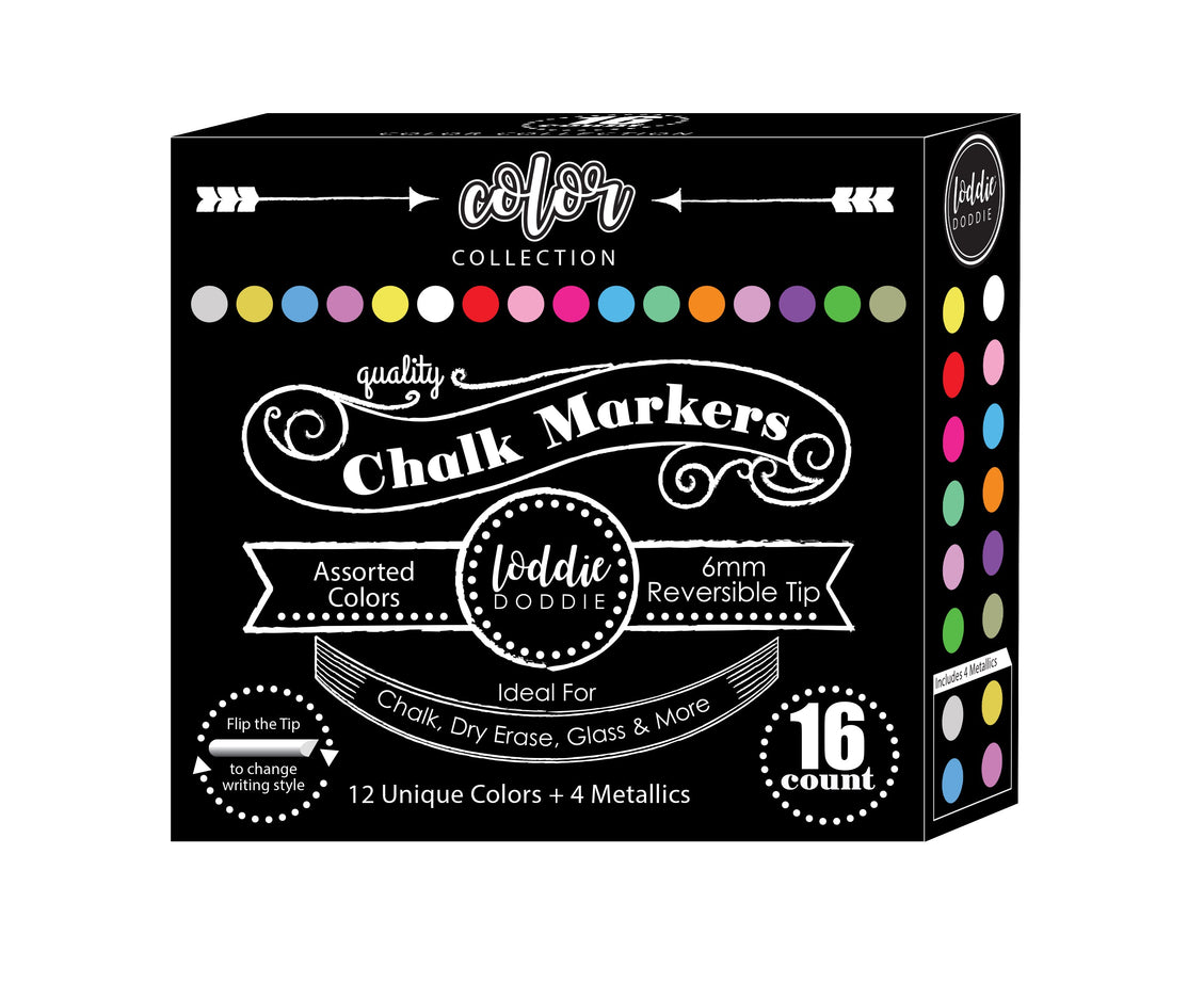 16ct Chalk Markers- Artists Assortment (10)