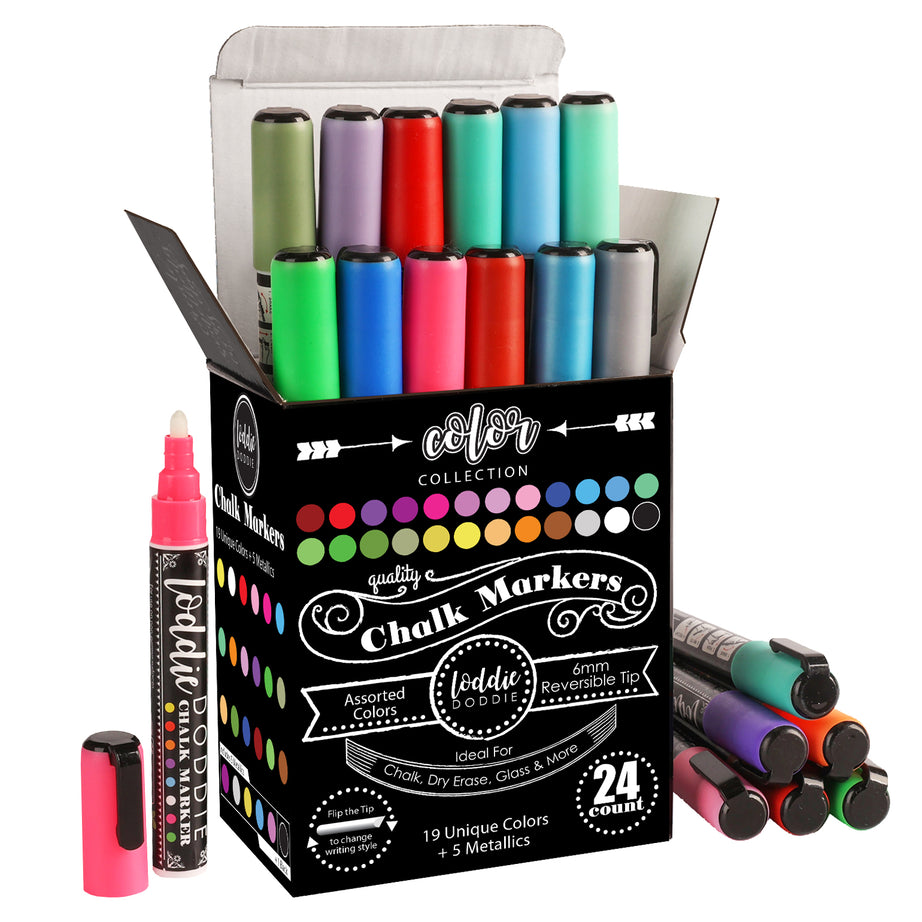 24ct Chalk Markers- Artists Assortment (9)