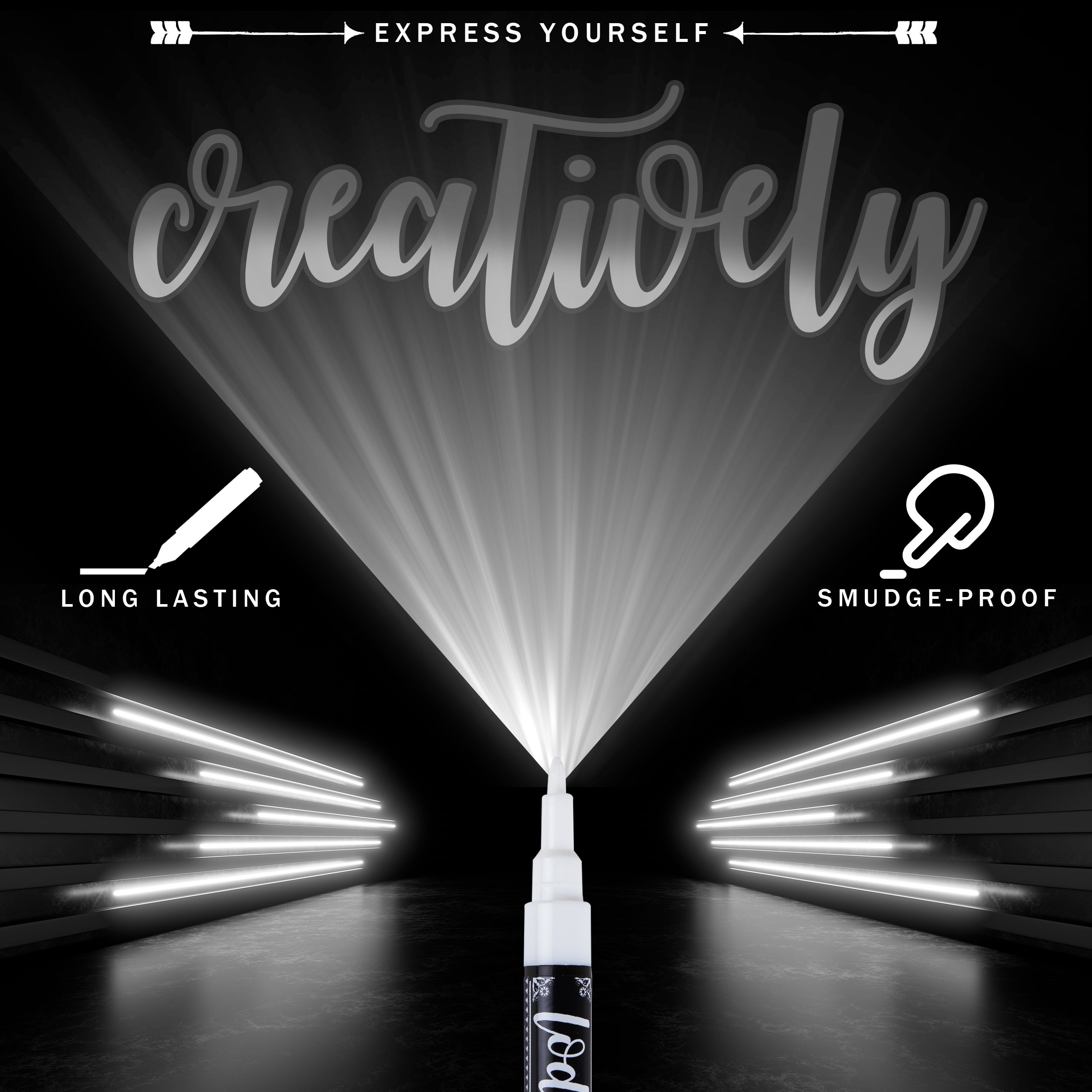 Loddie Doddie bright white chalk markers