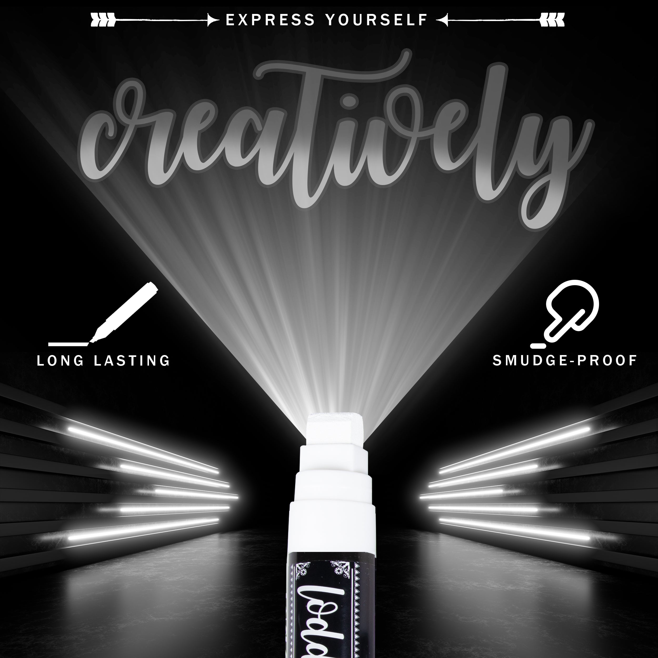 Loddie Doddie bright white chalk markers