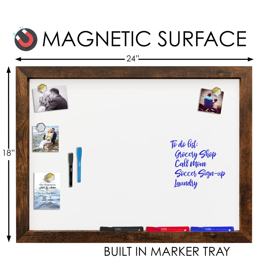 18x24 White magnetic dry erase board