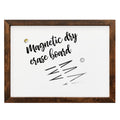18x24 Rustic Framed Magnetic White Board