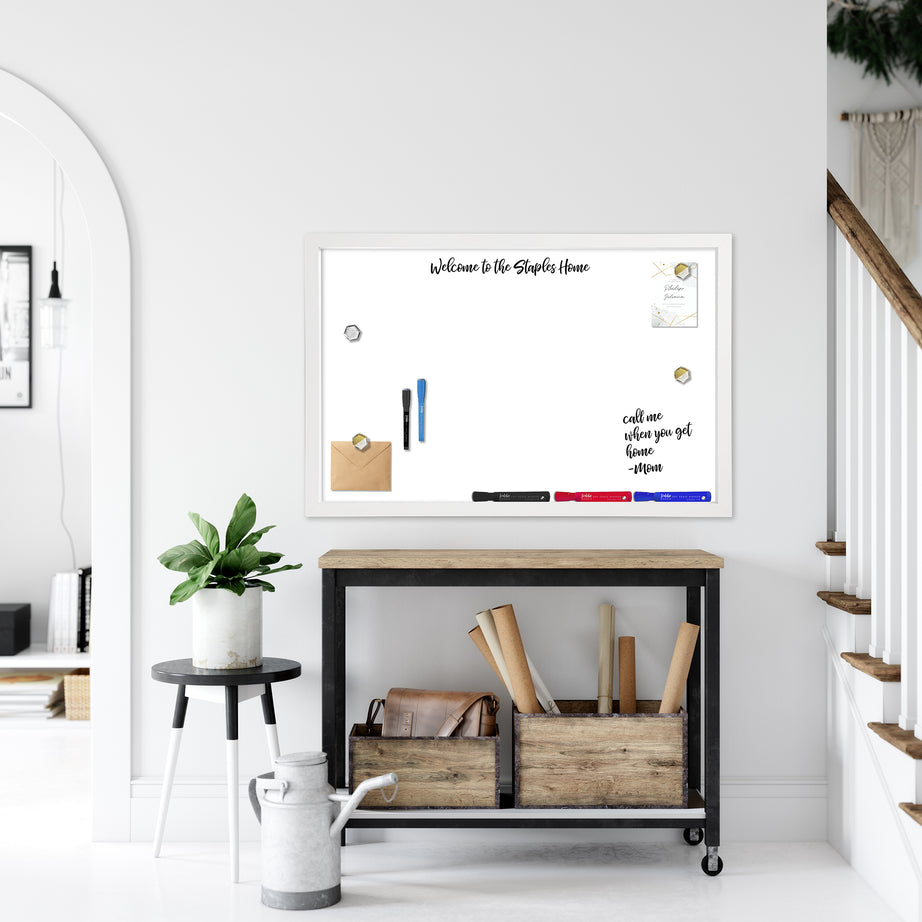 24x36 White magnetic dry erase board