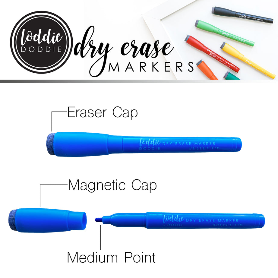 Dry erase markers