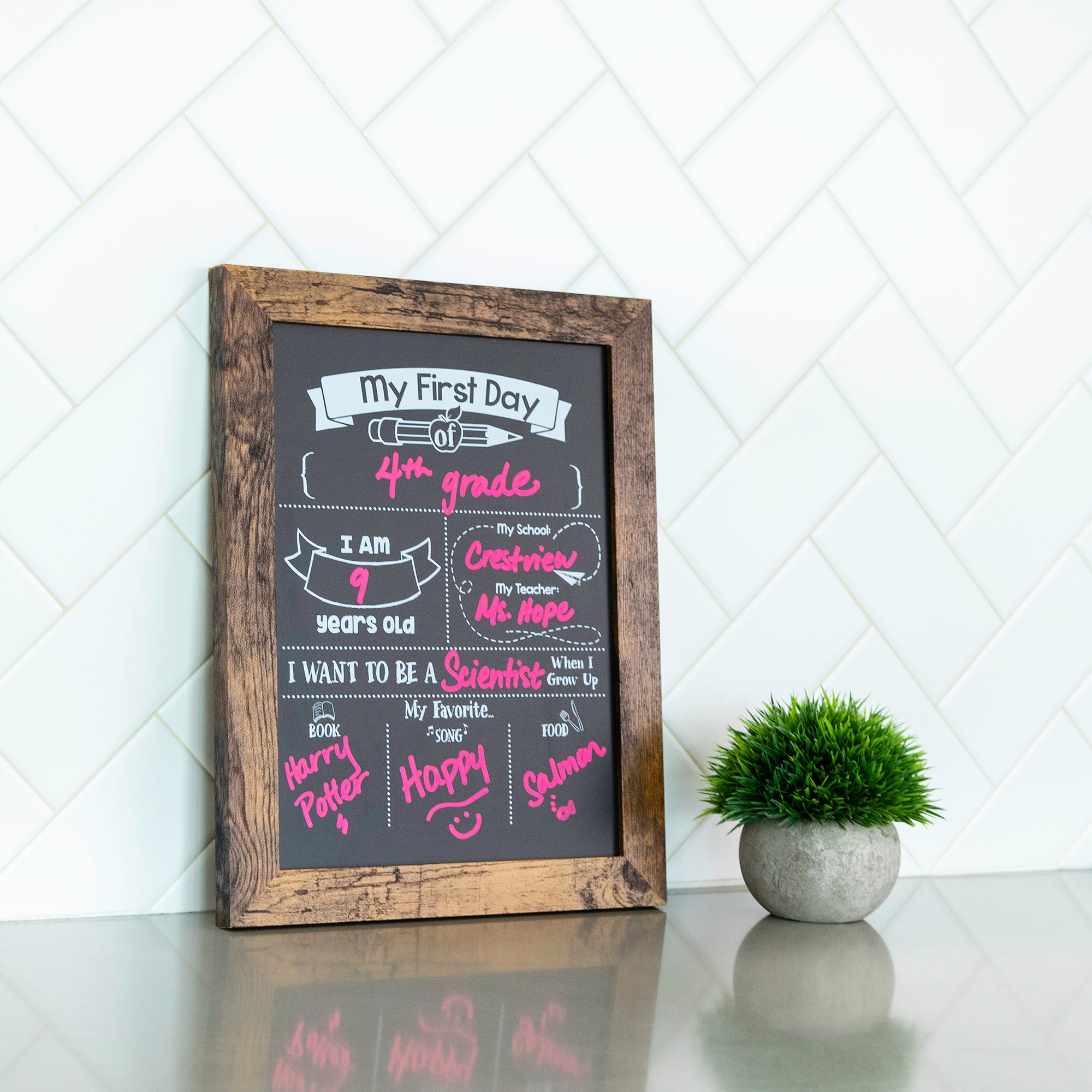 Loddie Doddie chalkboard — home, kitchen & events