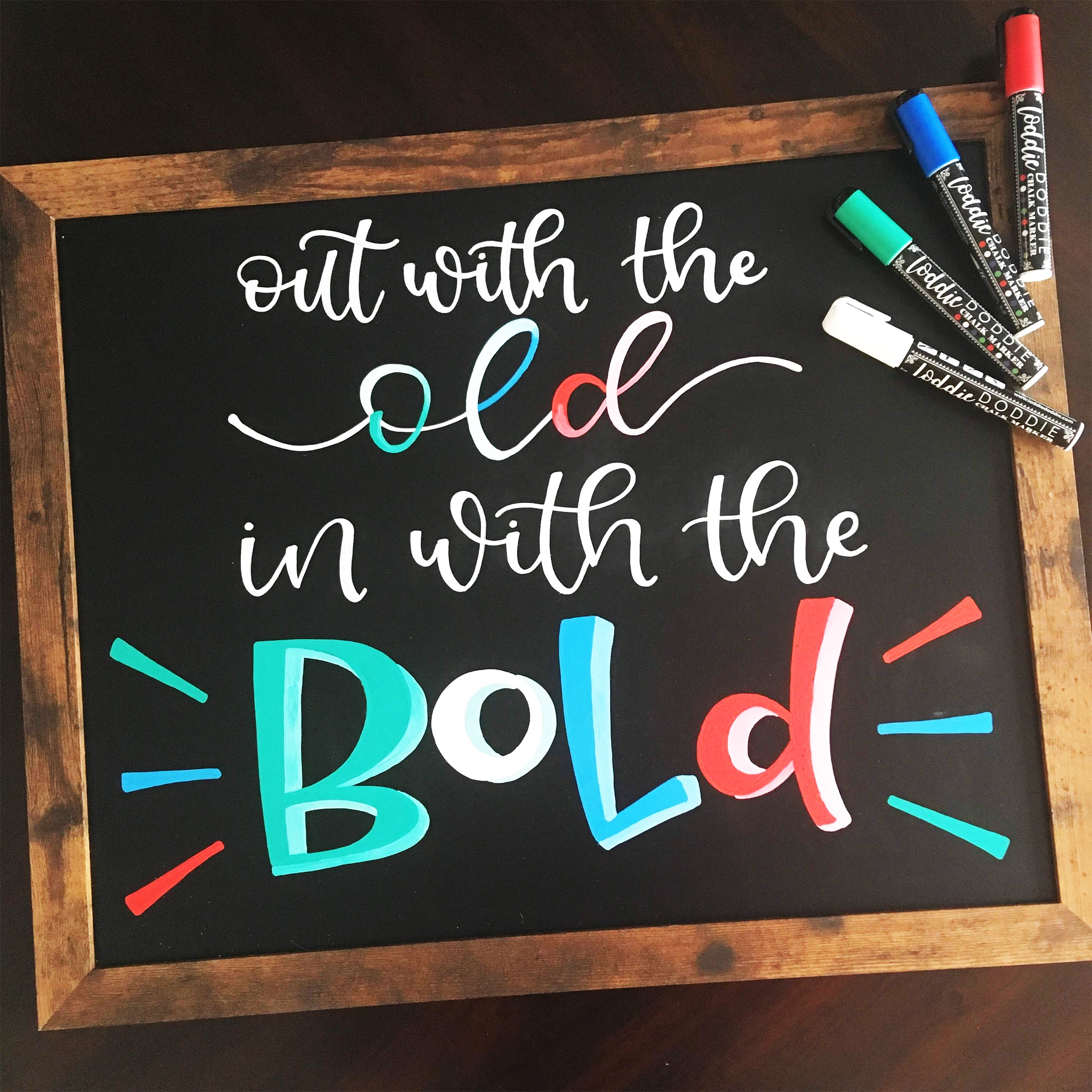 Primary chalk markers