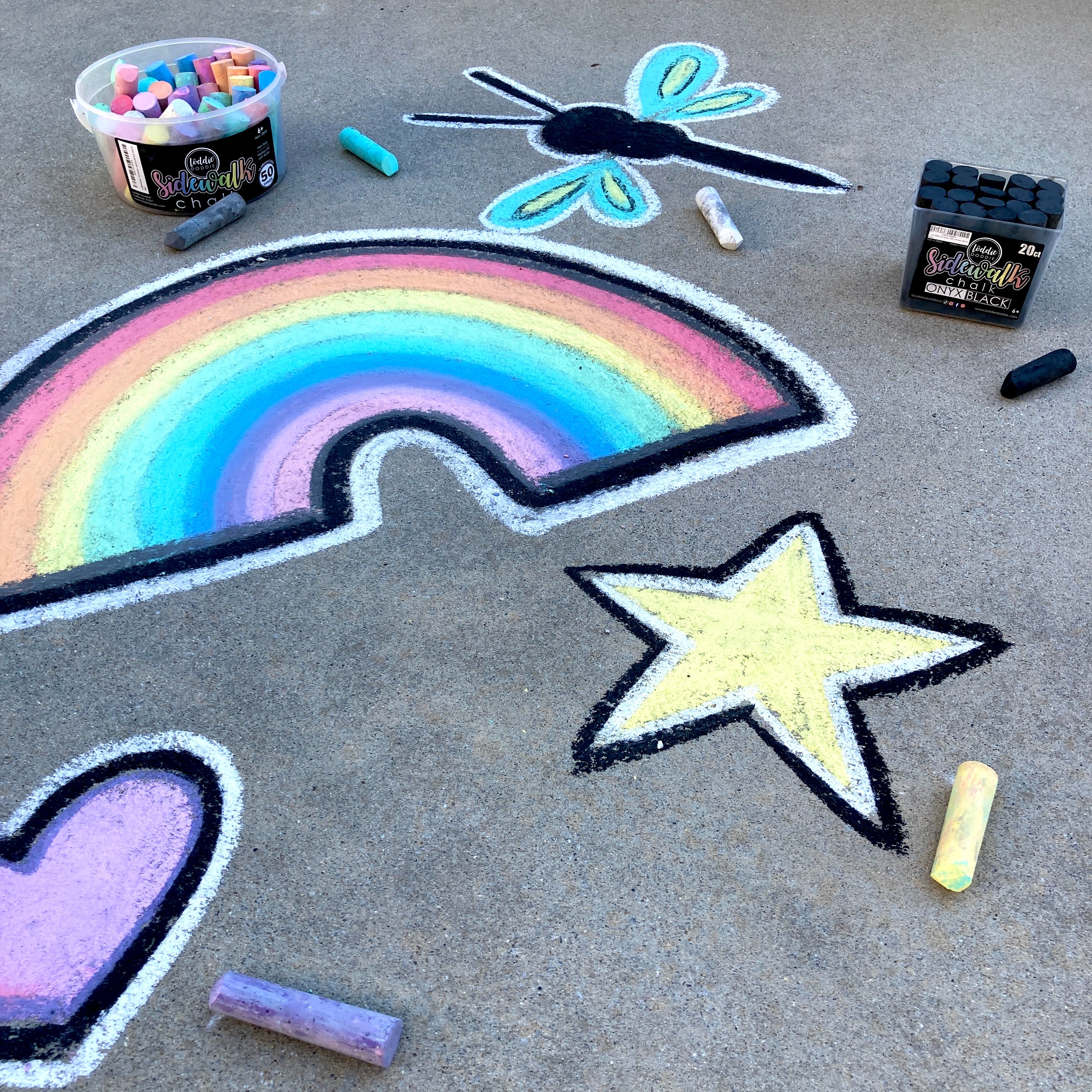 Loddie Doddie sidewalk chalk