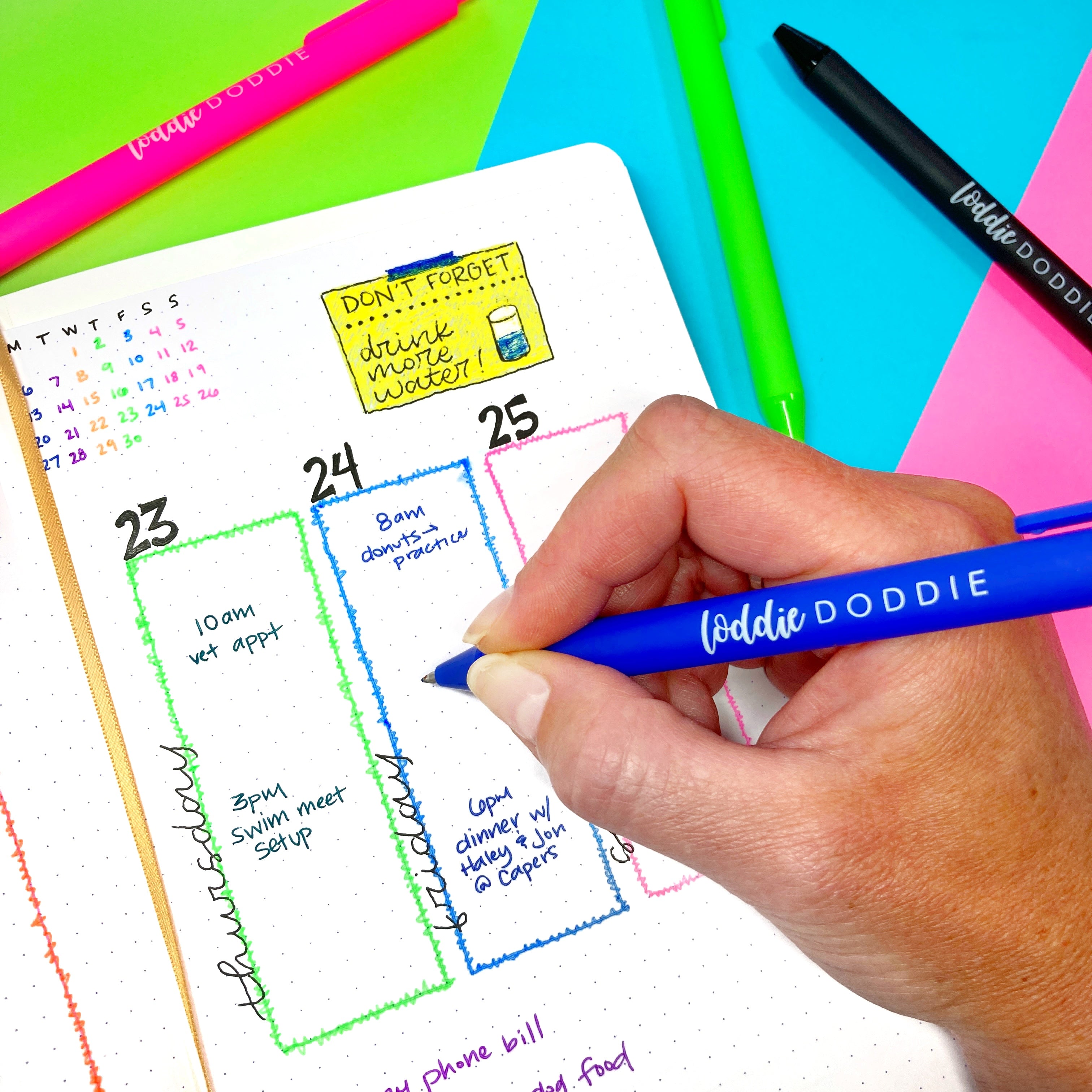 Loddie Doddie gel pens
