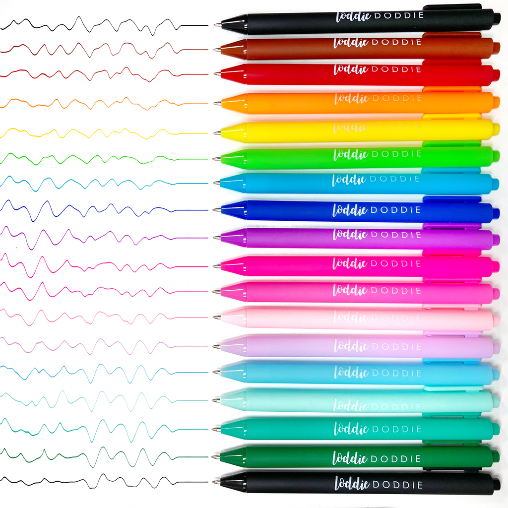Gel pens