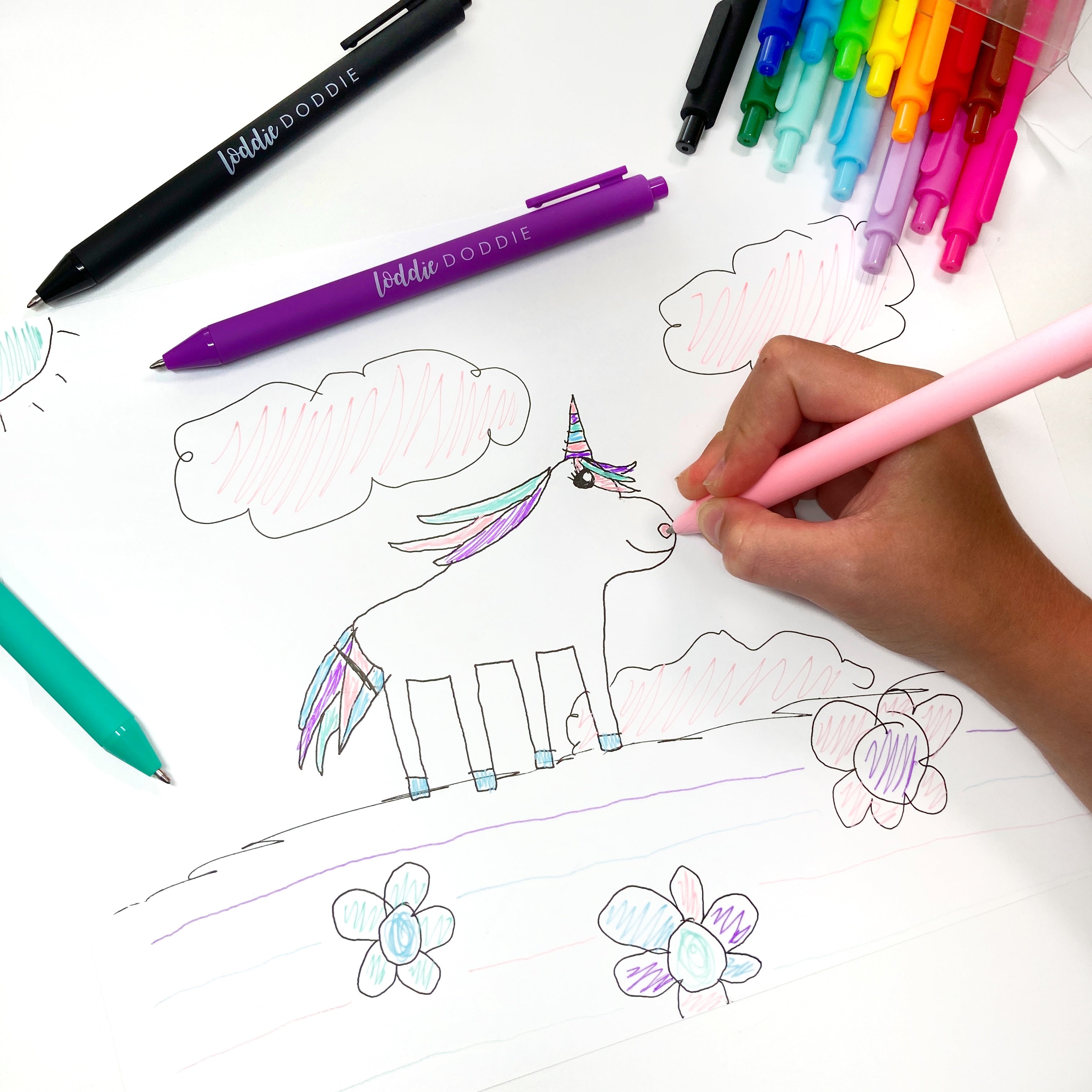18-count vivid gel pens
