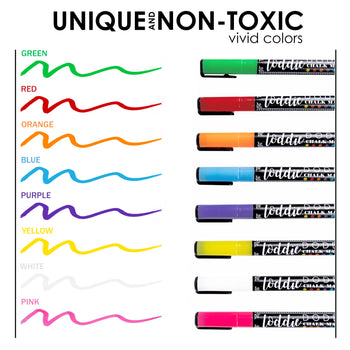 8-count vivid chalk markers