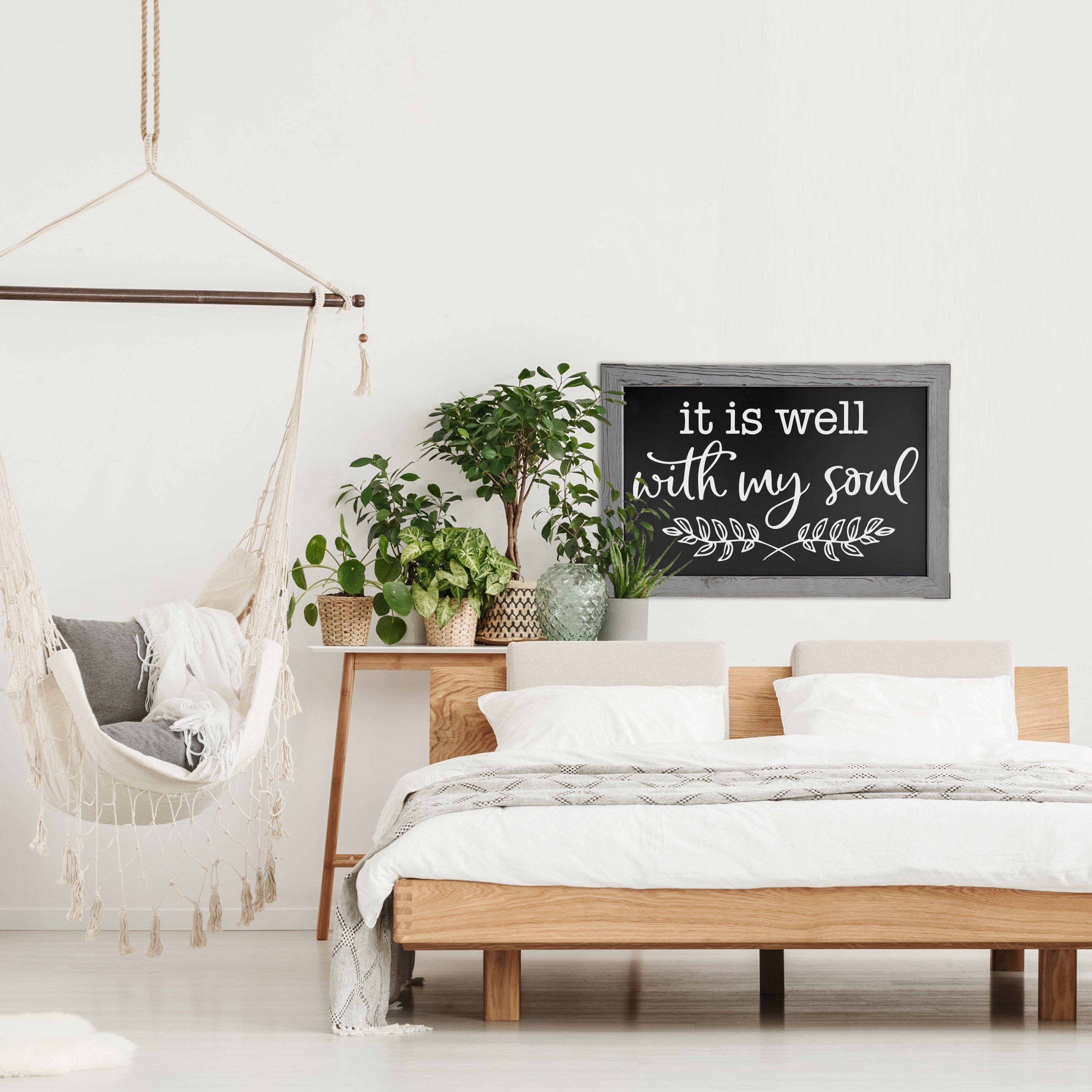 Magnetic chalkboard for home, kitchen & events
