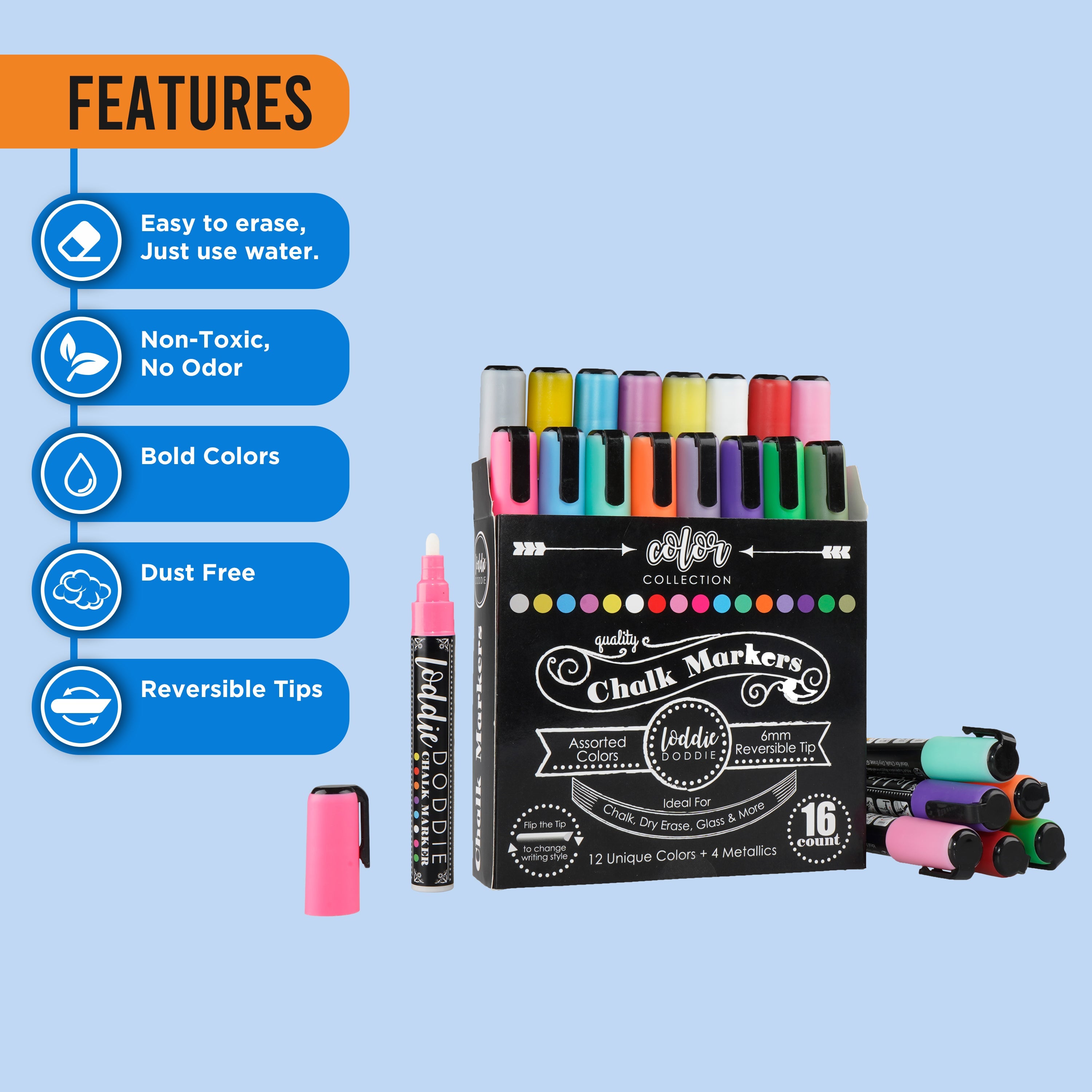 Loddie Doddie chalk markers