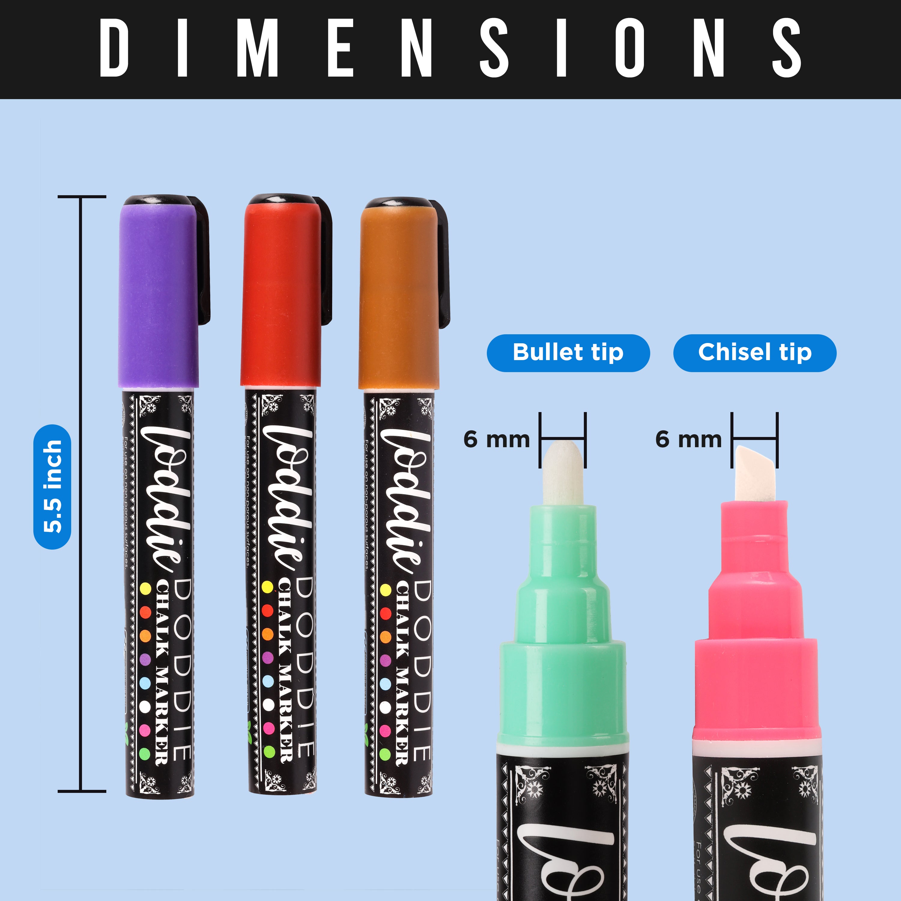 24-count chalk markers