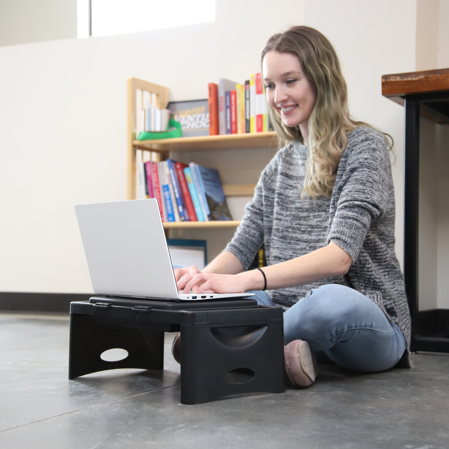 Foldable Lap Desk- Black (10)
