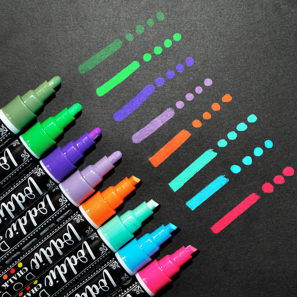 16ct Chalk Markers- Artists Assortment (8)